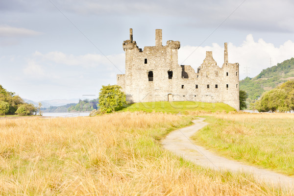 Castel Scoţia constructii clădirilor arhitectură în aer liber Imagine de stoc © phbcz
