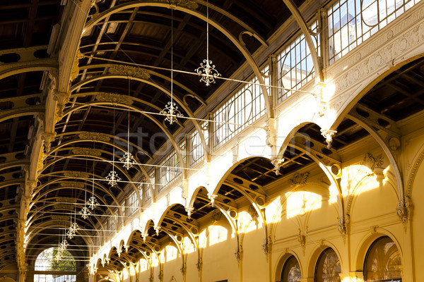 interior of Colonnade, Marianske Lazne (Marienbad), Czech Republ Stock photo © phbcz