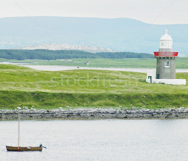 Foto stock: Faro · punto · Irlanda · edificio · luz · mar