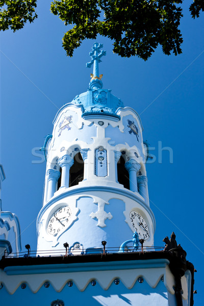 Détail église saint hongrois bleu Bratislava Photo stock © phbcz