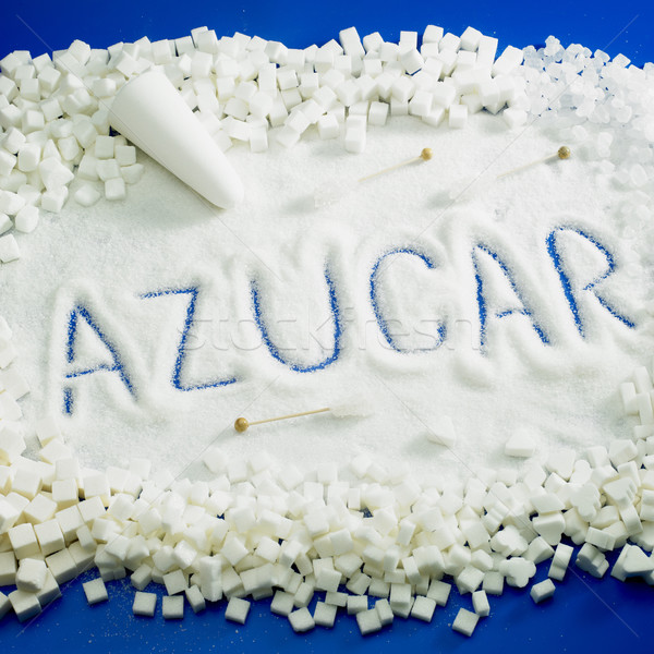 сахар натюрморт продовольствие фон признаков Sweet Сток-фото © phbcz
