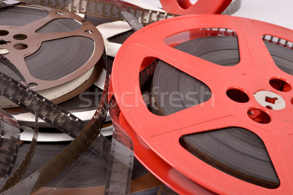 Stock photo: films and reels