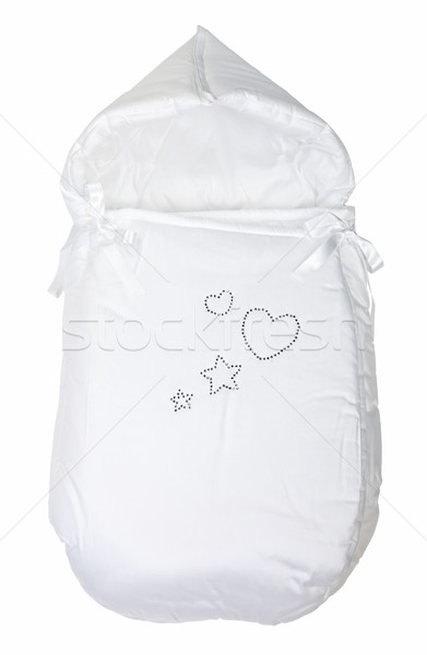 Infant warm sleeping bag isolated over white Stock photo © photobac