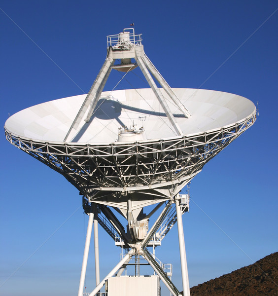 Lung radio telescop Hawaii astronomie Imagine de stoc © photoblueice