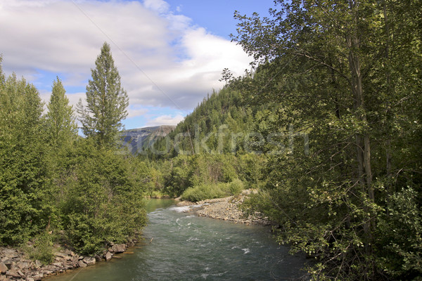 River and Mountains Stock photo © photoblueice