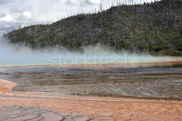 Turquoise Pool in Yellowstone National Park Stock photo © photoblueice