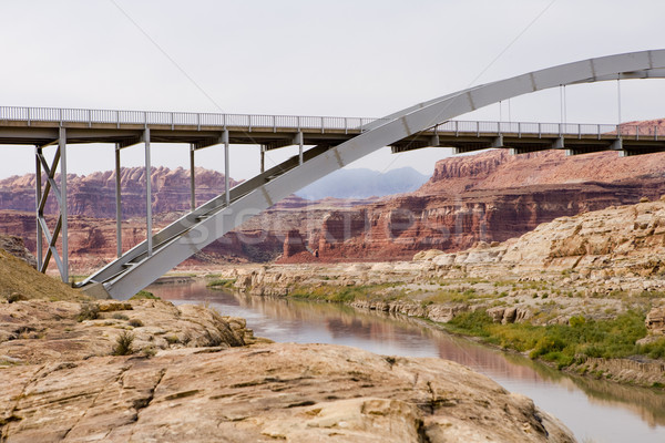 Beautiful bridge in Utah Stock photo © photoblueice