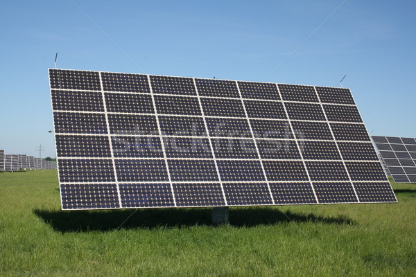 solar energy panels  Stock photo © photochecker