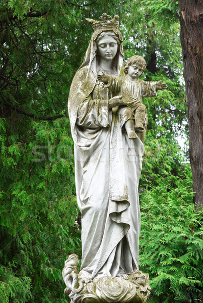 Holy Mary with the Jesus Stock photo © Photocrea
