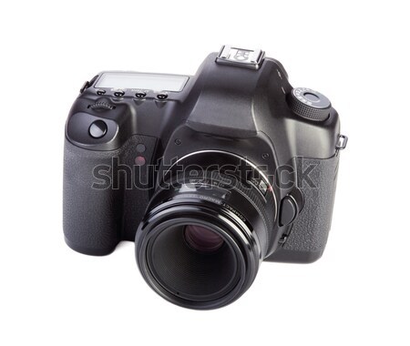 Digital Photocamera isolated on white Stock photo © Photocrea