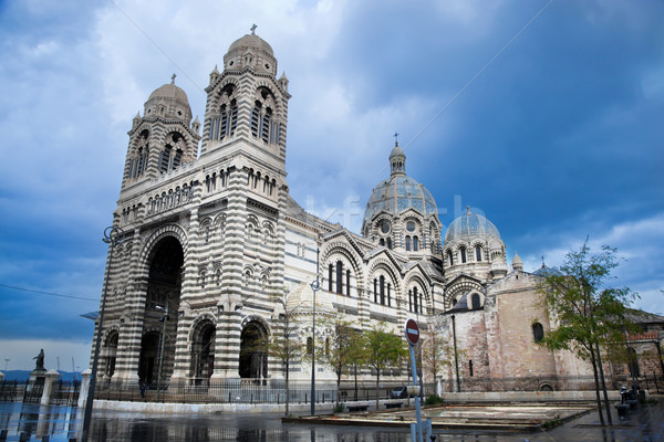 Sainte Marie Majeure - La Major cathedral, Marseille, France. Stock photo © photocreo