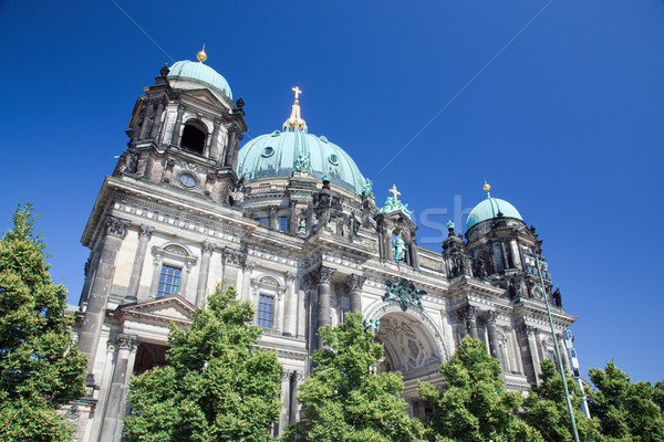 Berlin katedrális Németország híres tájékozódási pont múzeum Stock fotó © photocreo