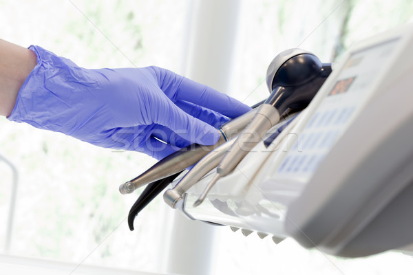 Dentist dentar stomatologi birou stomatologie Imagine de stoc © photocreo
