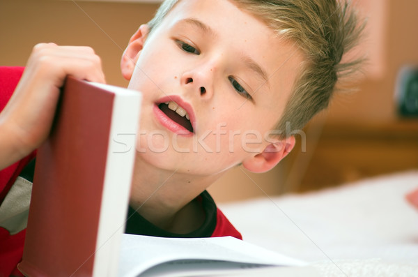 Stock photo: Reading book