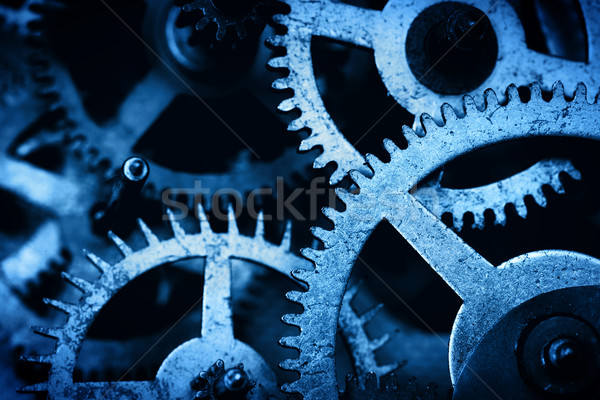 Grunge attrezzi Cog ruote industriali scienza Foto d'archivio © photocreo