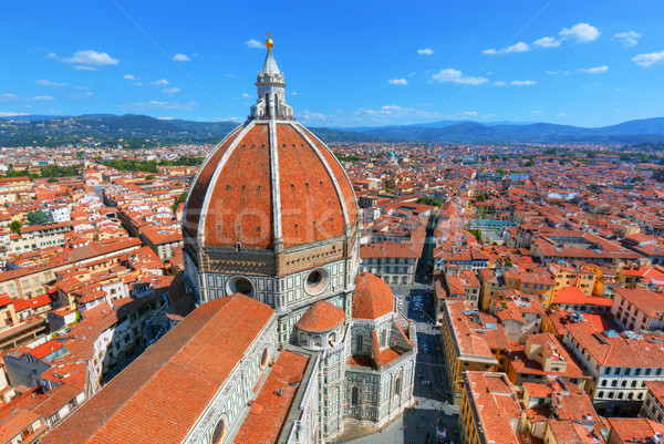 Florencja Włochy katedry święty kwiaty włoski Zdjęcia stock © photocreo