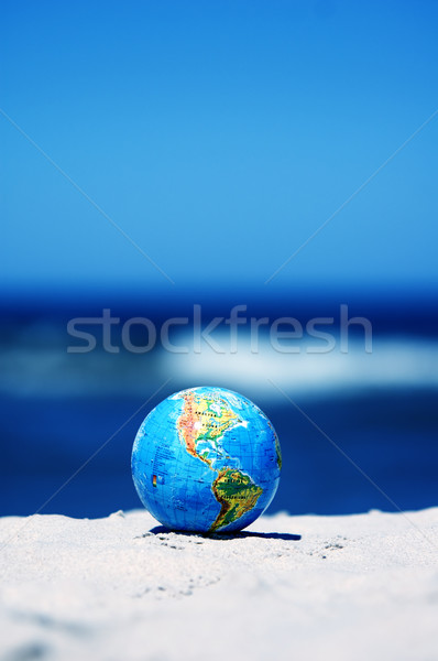 Earth globe. Conceptual image Stock photo © photocreo