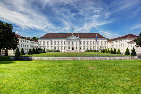 Presidenziale palazzo Berlino Germania giardino verde Foto d'archivio © photocreo