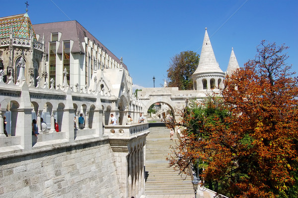 The great tower of Fishermen's Bastion Stock photo © photocreo