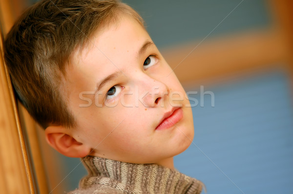Portrait of young boy Stock photo © photocreo