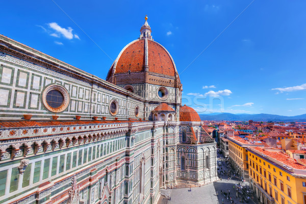 Florencja Włochy katedry święty kwiaty włoski Zdjęcia stock © photocreo
