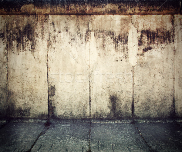 Grunge, rusty concrete wall background Stock photo © photocreo