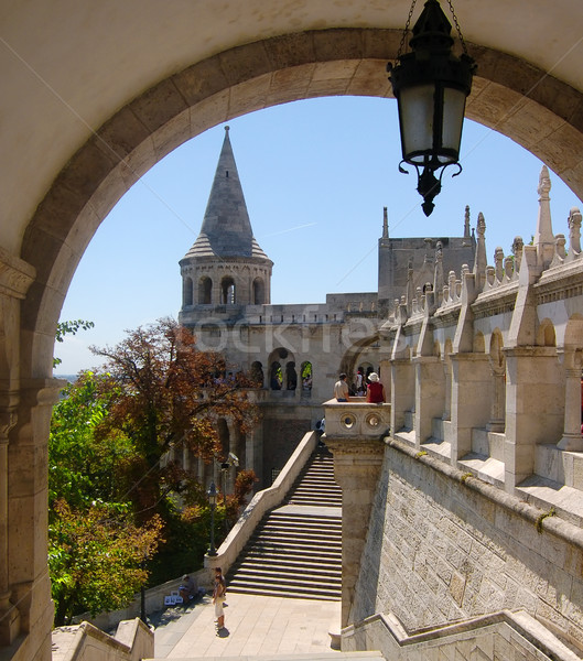 The great tower of Fishermen's Bastion Stock photo © photocreo