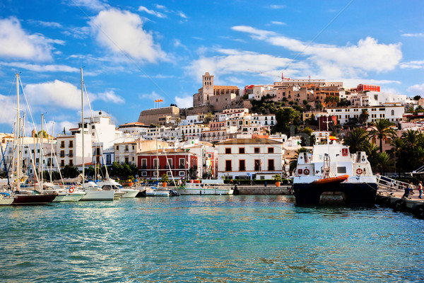 Panorama of Ibiza, Spain Stock photo © photocreo