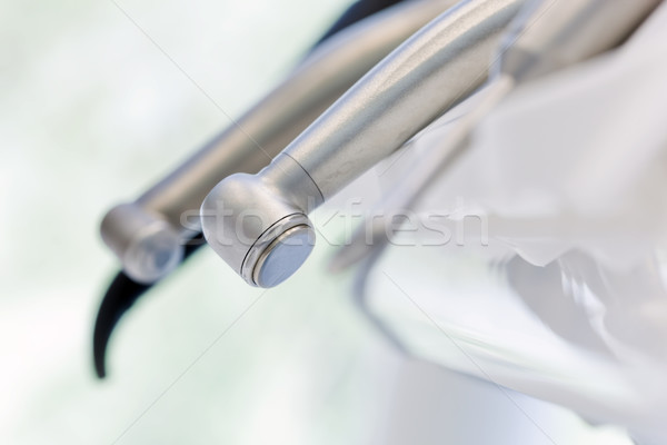 Equipment and dental instruments in dentist's office. Dentistry Stock photo © photocreo