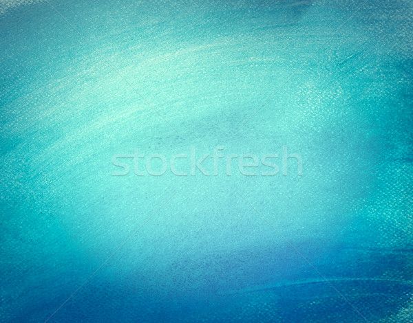 Stockfoto: Blauw · aquarel · verf · doek · abstract · kunst