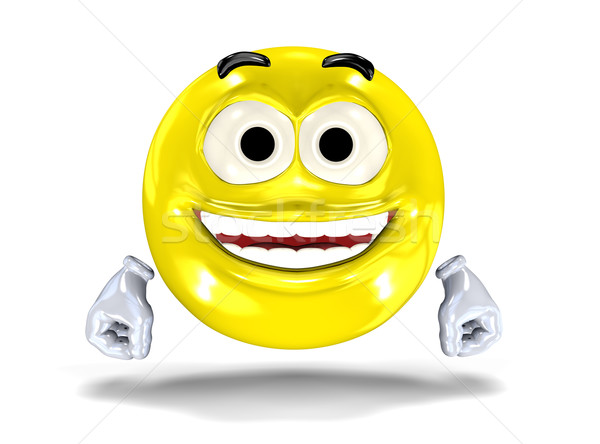 Smiley face laughing Stock photo © photocreo