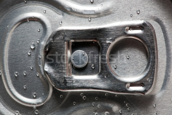 Can top close up, water drops on it. Stock photo © photocreo