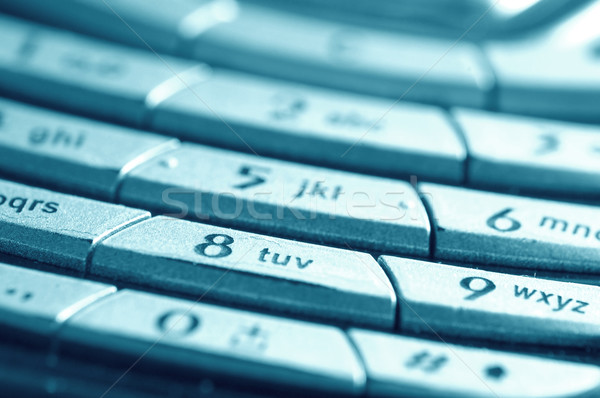 Foto stock: Móviles · teclado · primer · plano · imagen · ordenador · teléfono