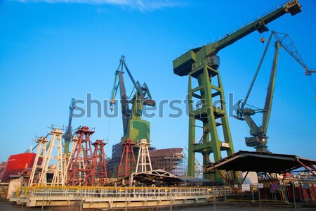 Ships close up in a harbor Stock photo © photocreo