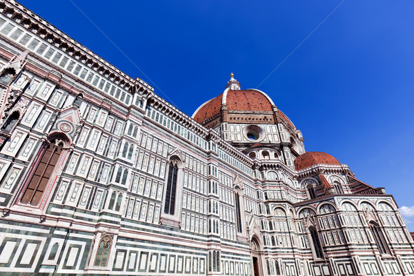 Imagine de stoc: Florenţa · Italia · catedrală · flori · italian