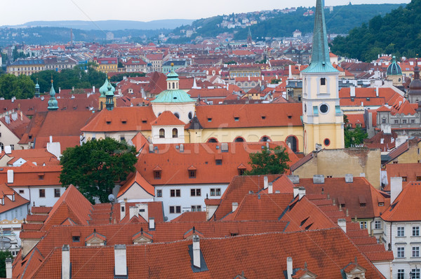 Architecture in Prague, Mala Strana. Stock photo © photocreo