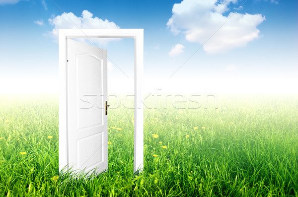Door to the new world. Stock photo © photocreo