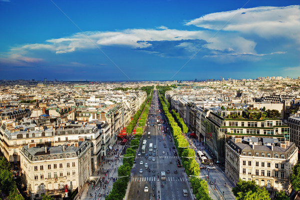 Avenue des Champs-Elysees in Paris, France Stock photo © photocreo