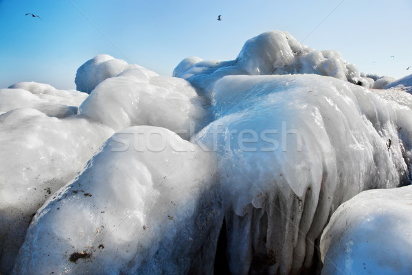 Сток-фото: ледяной · пород · небе · воды