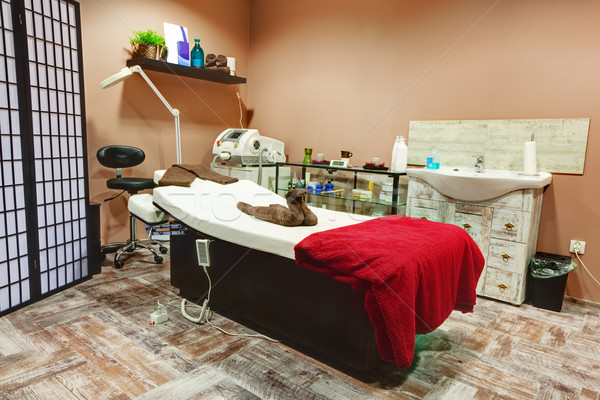 Salon de beauté massage intérieur détente zen design [[stock_photo]] © photocreo