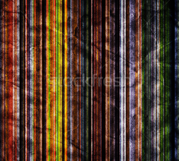 Colorful vertical stripes background in vintage, retro style.  Stock photo © photocreo