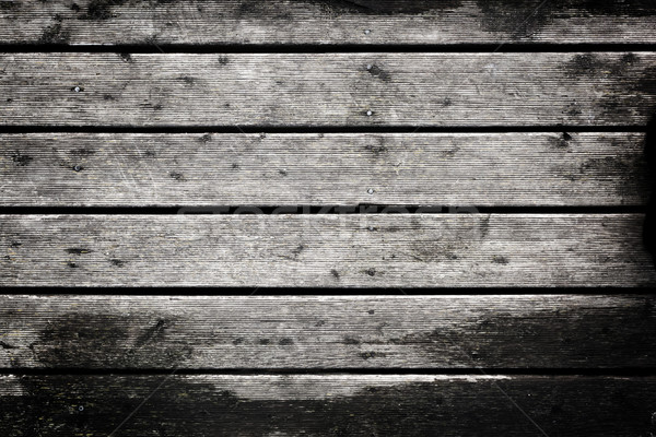 Grunge rustikal wirklich Holz Planken Bord Stock foto © photocreo