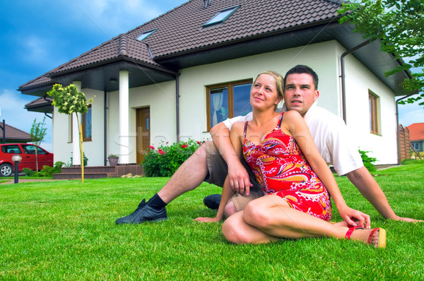 Happy couple Stock photo © photocreo