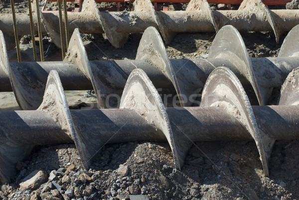 Gebäude Basis benutzt tief Bau Stock foto © photohome