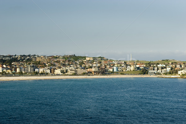 Strand Sydney water Blauw zand golven Stockfoto © photohome