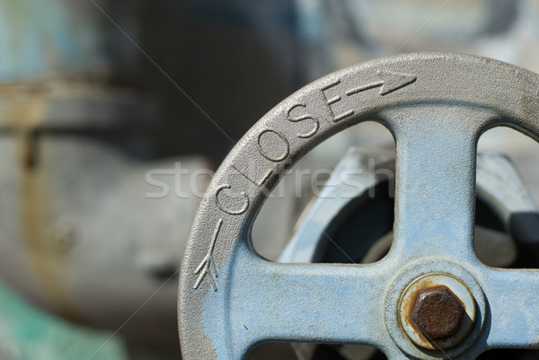 Hand Valve Stock photo © photohome