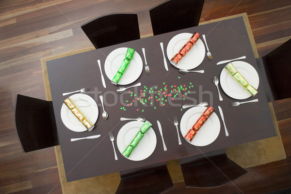 christmas dinner table Stock photo © photohome