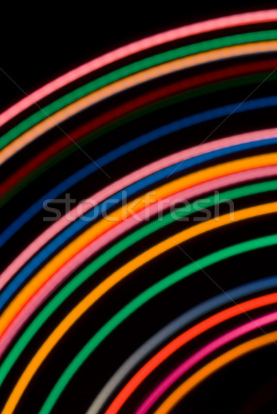 неоновых свет кривая фон концентрический аннотация Сток-фото © photohome