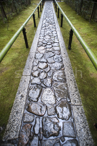 Wet footpath in Koto-in Stock photo © photohome