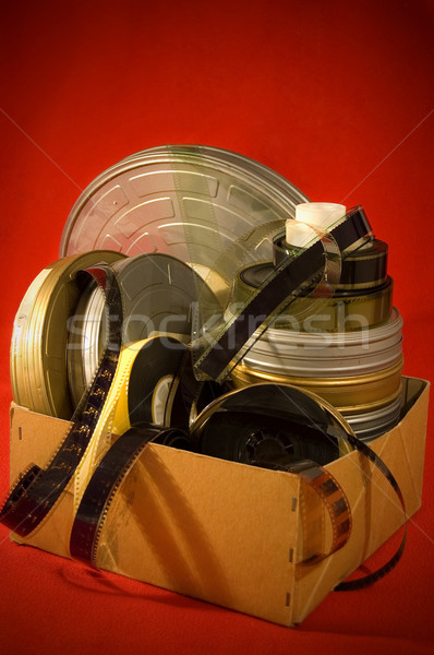 Günah film çerçeve kutu film karikatür Stok fotoğraf © Photooiasson